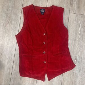 Docker’s Vintage Corduroy Rust or Burnt Orange Vest L